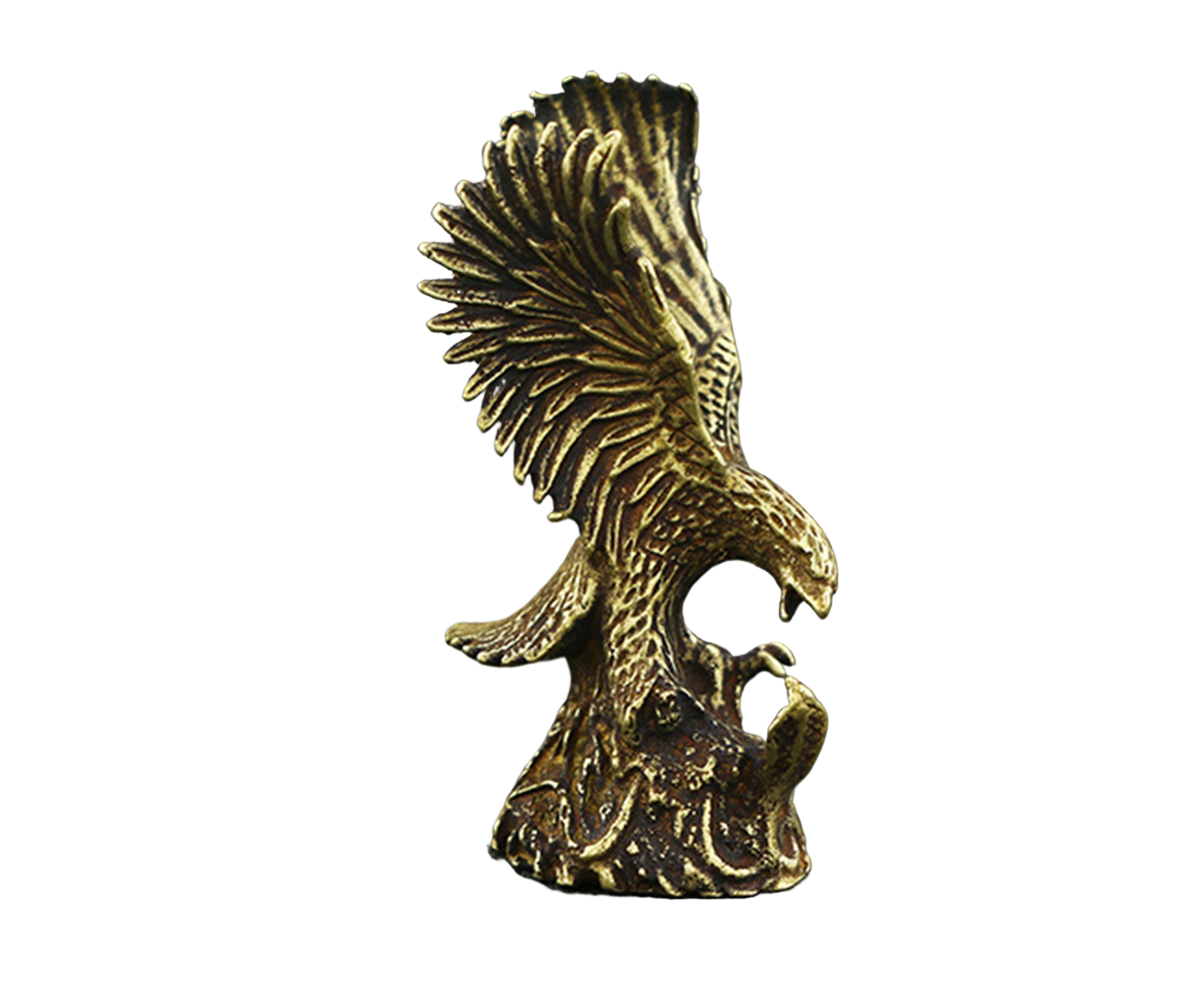 Eagle Figurine for Home-Bronze - Image 1