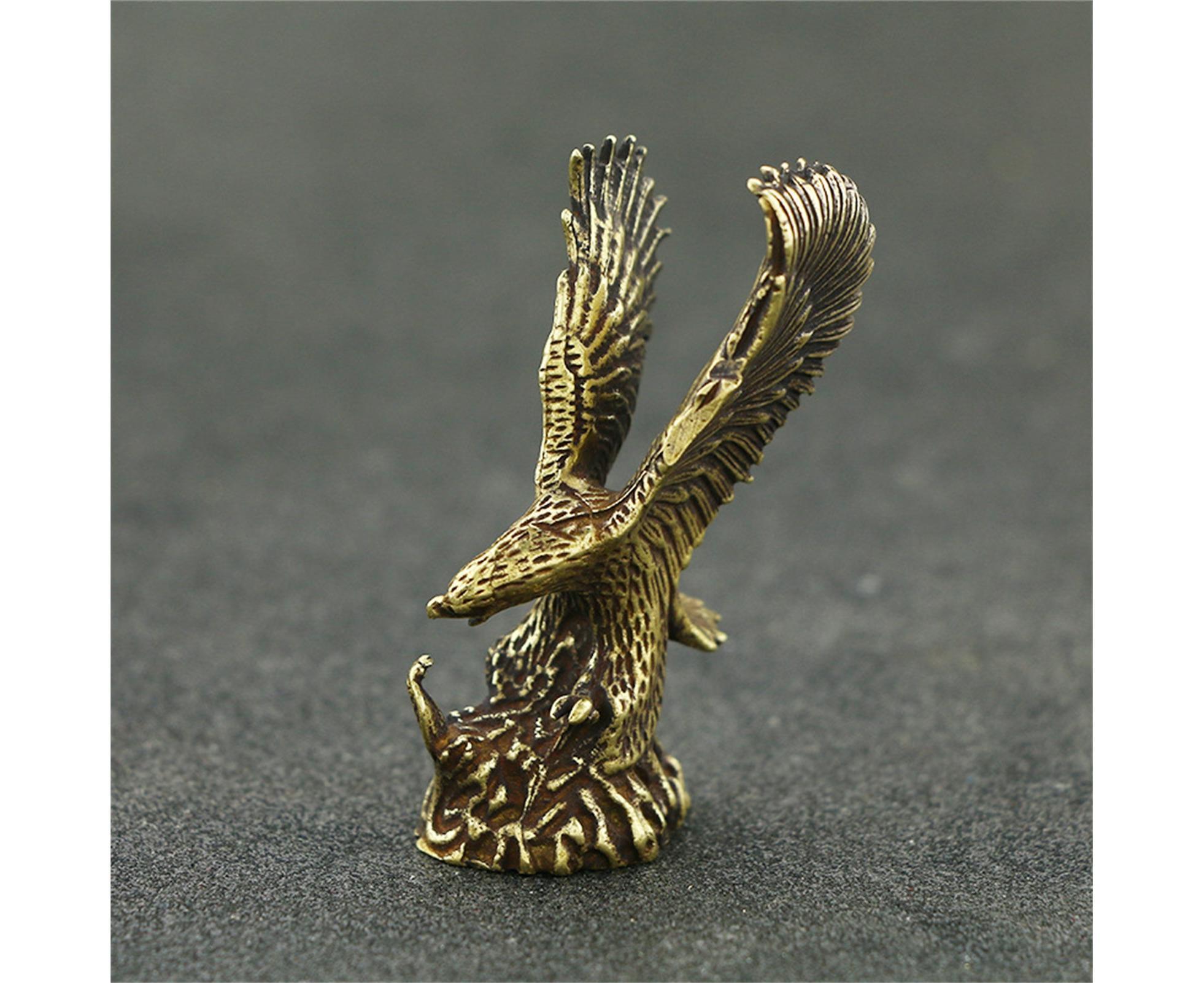 Eagle Figurine for Home-Bronze - Image 3