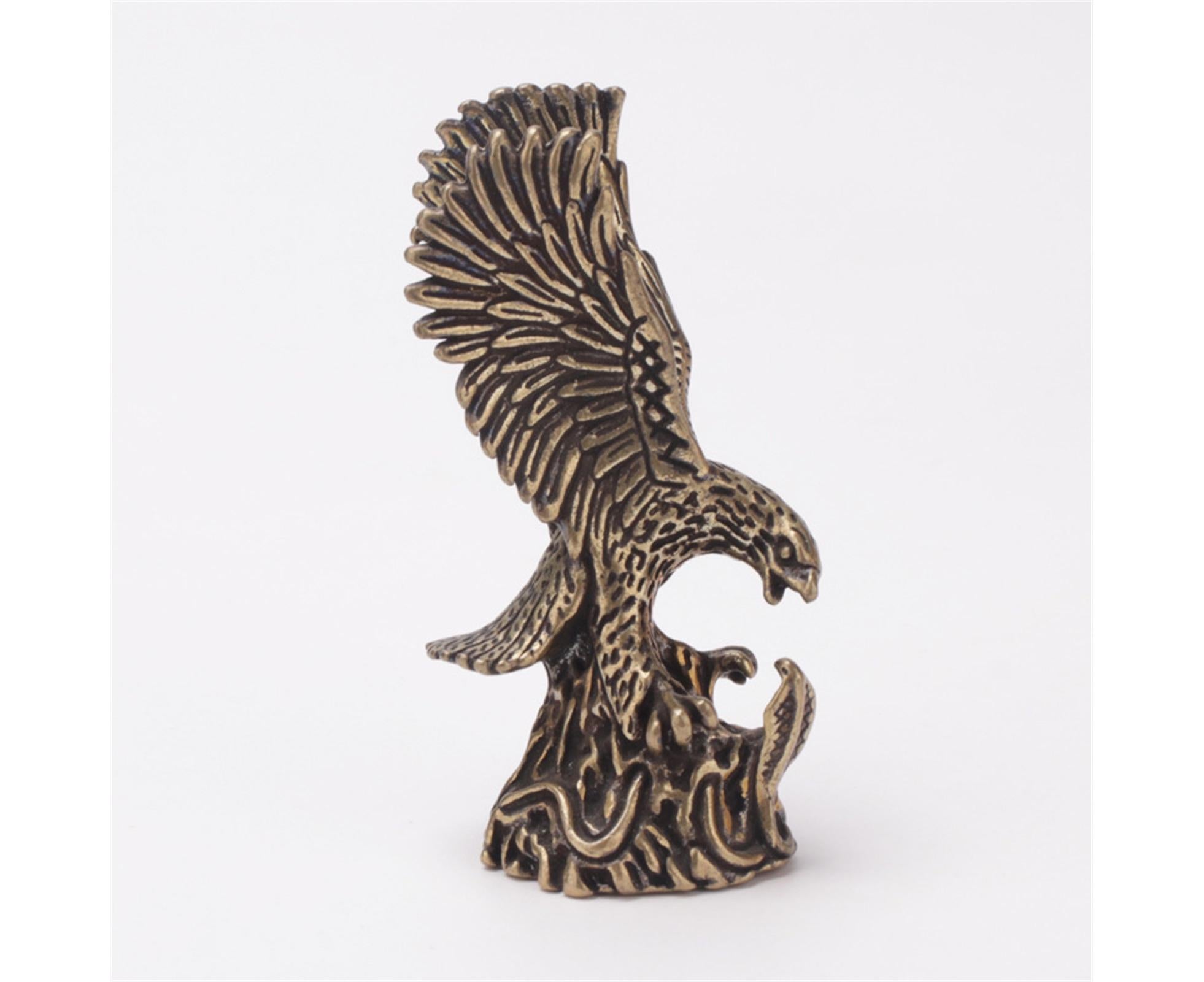 Eagle Figurine for Home-Bronze - Image 5