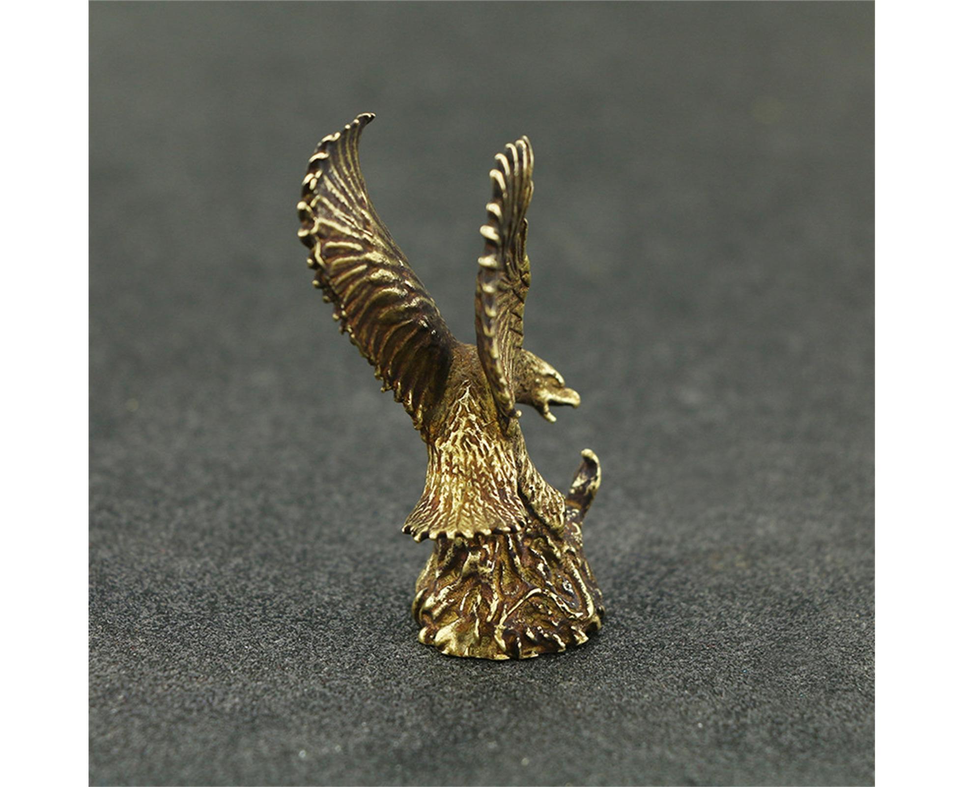 Eagle Figurine for Home-Bronze - Image 8