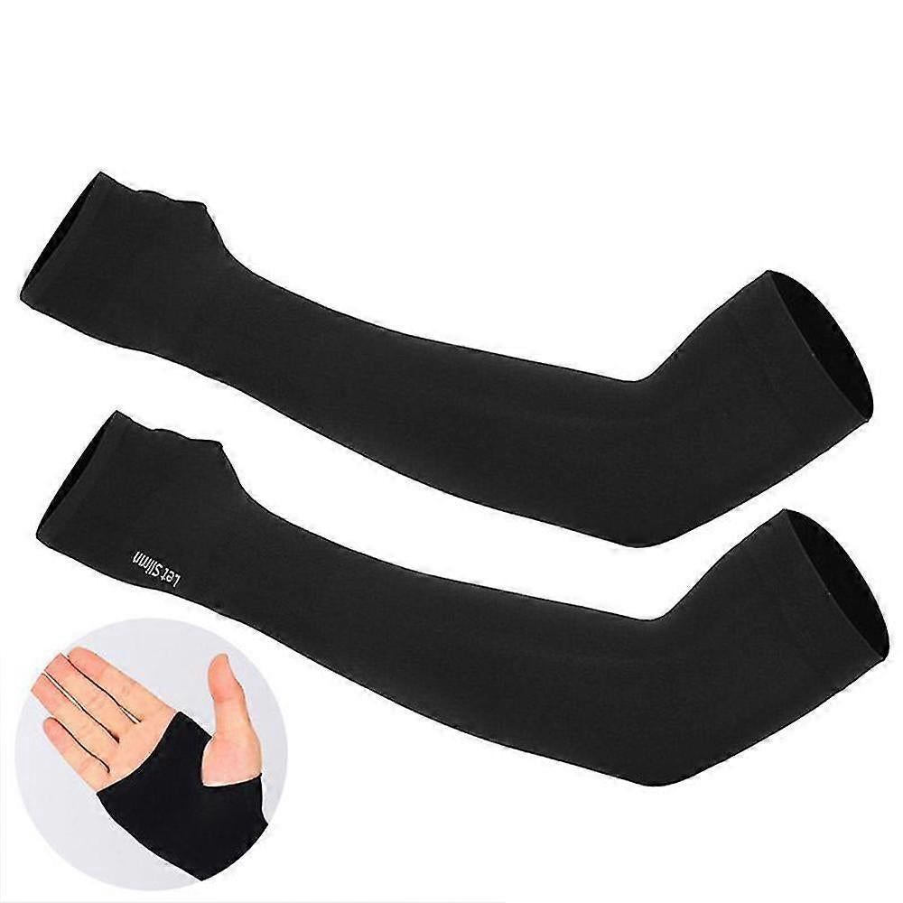 1 Pair Breathable Long Arm Sleeves Outdoor Cycling Sports - Image 1