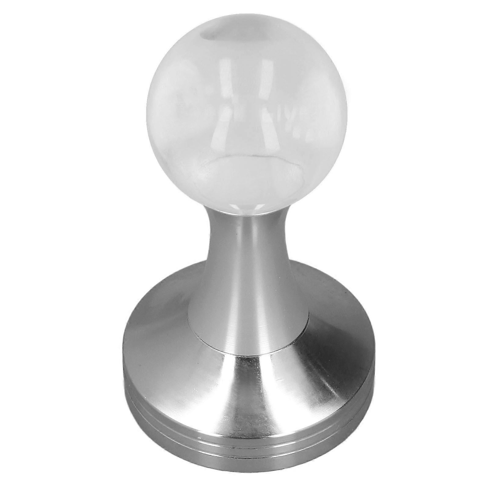 Crystal Ball Coffee Tamper Stainless Steel Espresso Tool 58x105mm Silver - Image 2