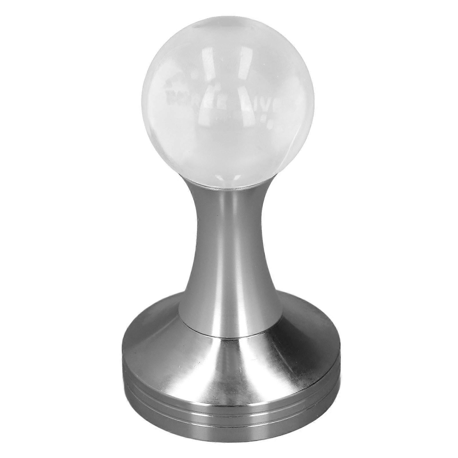 Crystal Ball Coffee Tamper Stainless Steel Espresso Tool 58x105mm Silver - Image 3