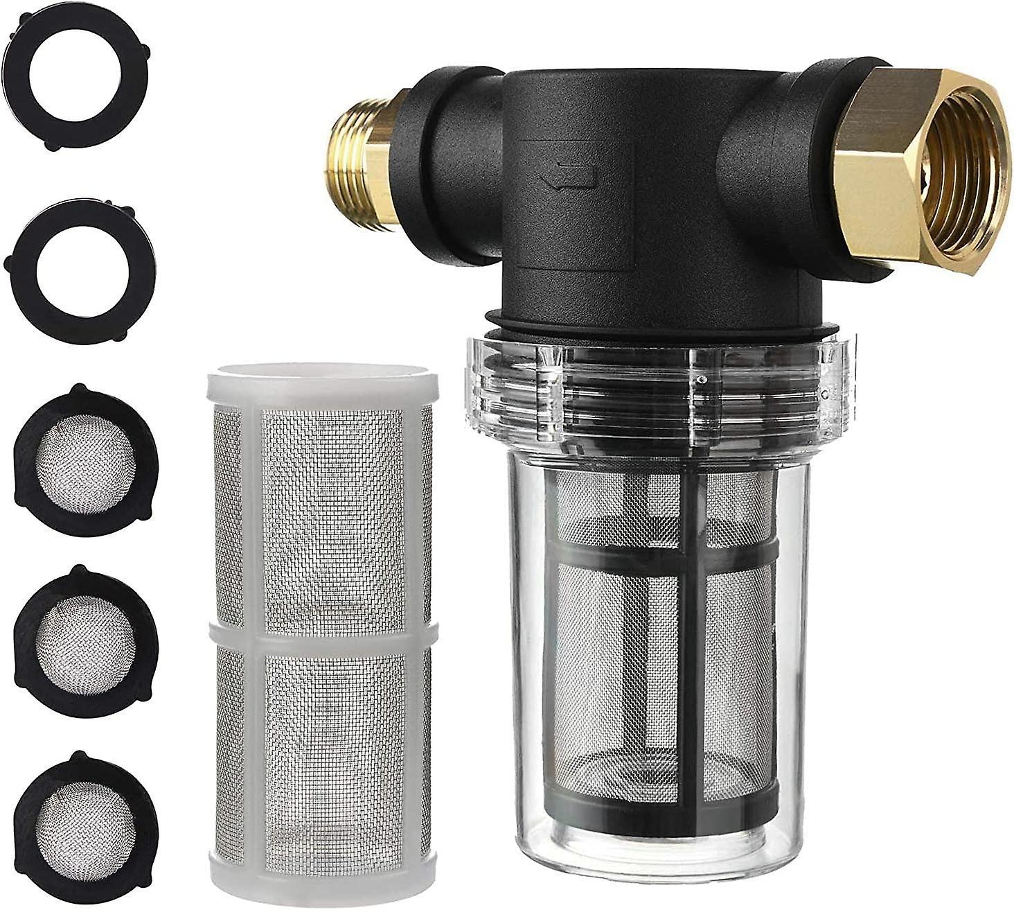 40 Mesh Water Filter Bowl Integrated Clear Screen for Garden Pressure Washer - Image 1