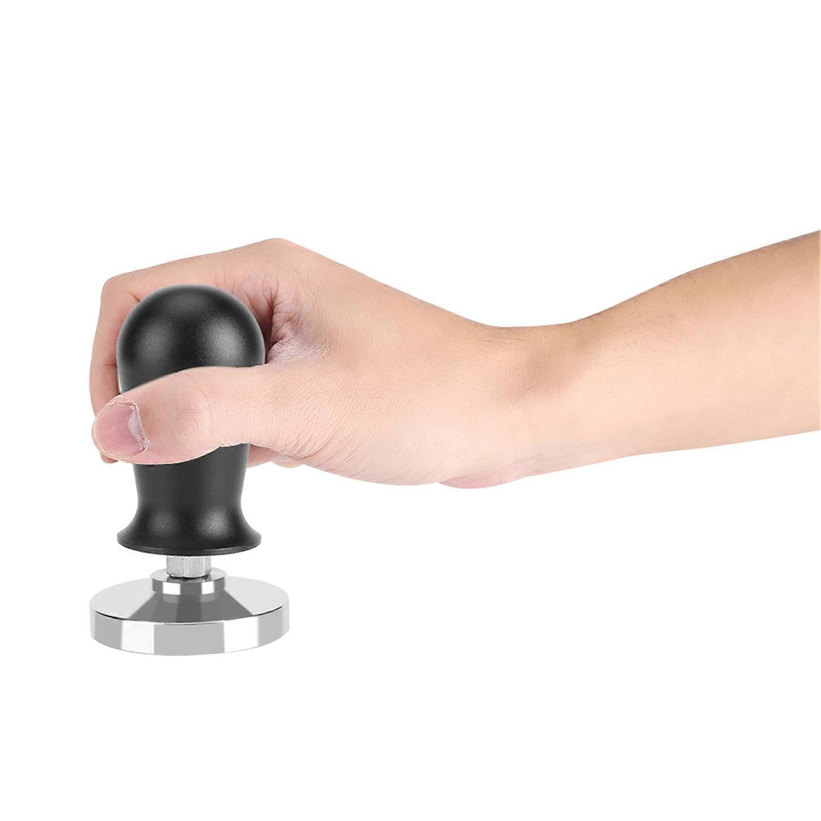 58mm Stainless Steel Flat Base Coffee Tamper for Espresso Barista Tool - Image 3