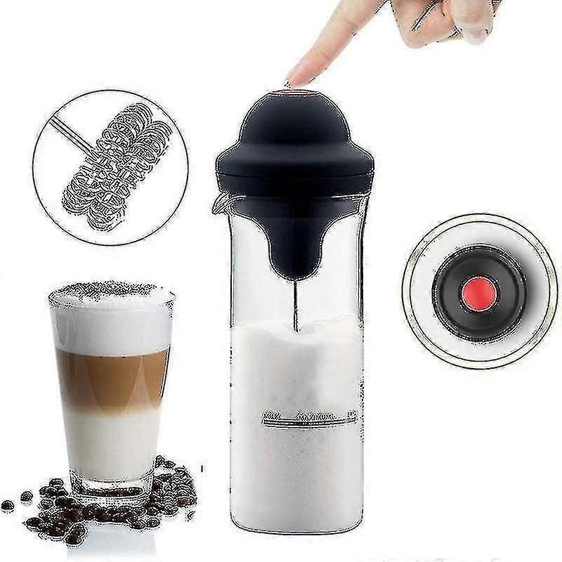 Electric Milk Frother Handheld Battery Coffee Foam Maker Milkshake Mixer - Image 5