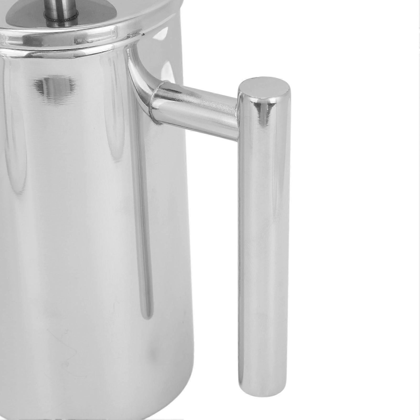 1000ml Stainless Steel Double Layer French Press Coffee Pot for Home Travel - Image 5
