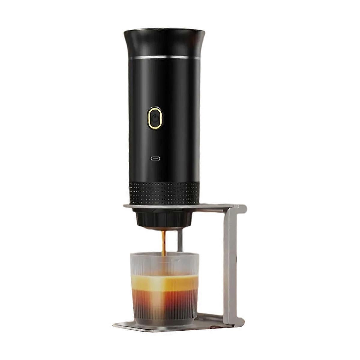 Wireless Portable Espresso Coffee Machine Capsule & Powder Travel Maker - Image 1