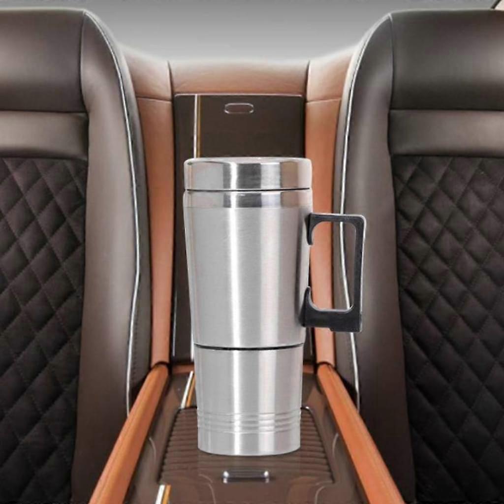 12V Electric Kettle Stainless Steel Tea Coffee Maker warmer for Car Camping - Image 4