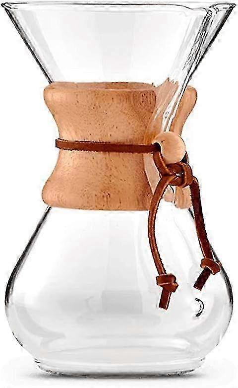 400ml Pour Over Glass Coffee Maker Classic Brew Set with Elegant Packaging - Image 1