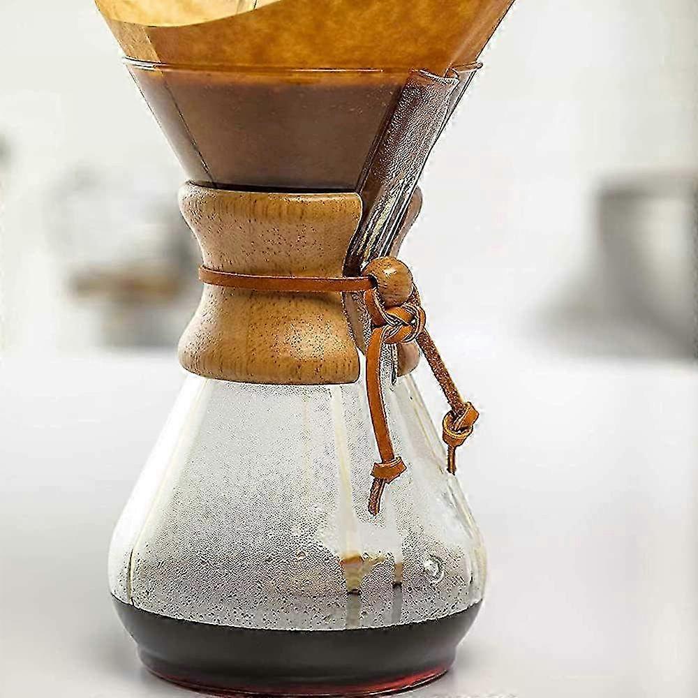 400ml Pour Over Glass Coffee Maker Classic Brew Set with Elegant Packaging - Image 2