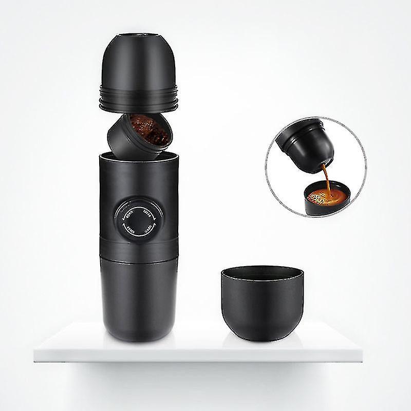 Portable Manual Coffee Maker 70ml Mini Ground Espresso Coffee Maker - Image 1