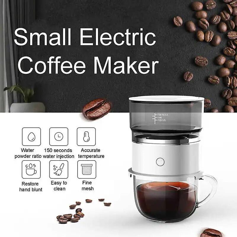 Portable Mini Pressure Coffee Maker Automatic & Manual for Car Travel Home - Image 1