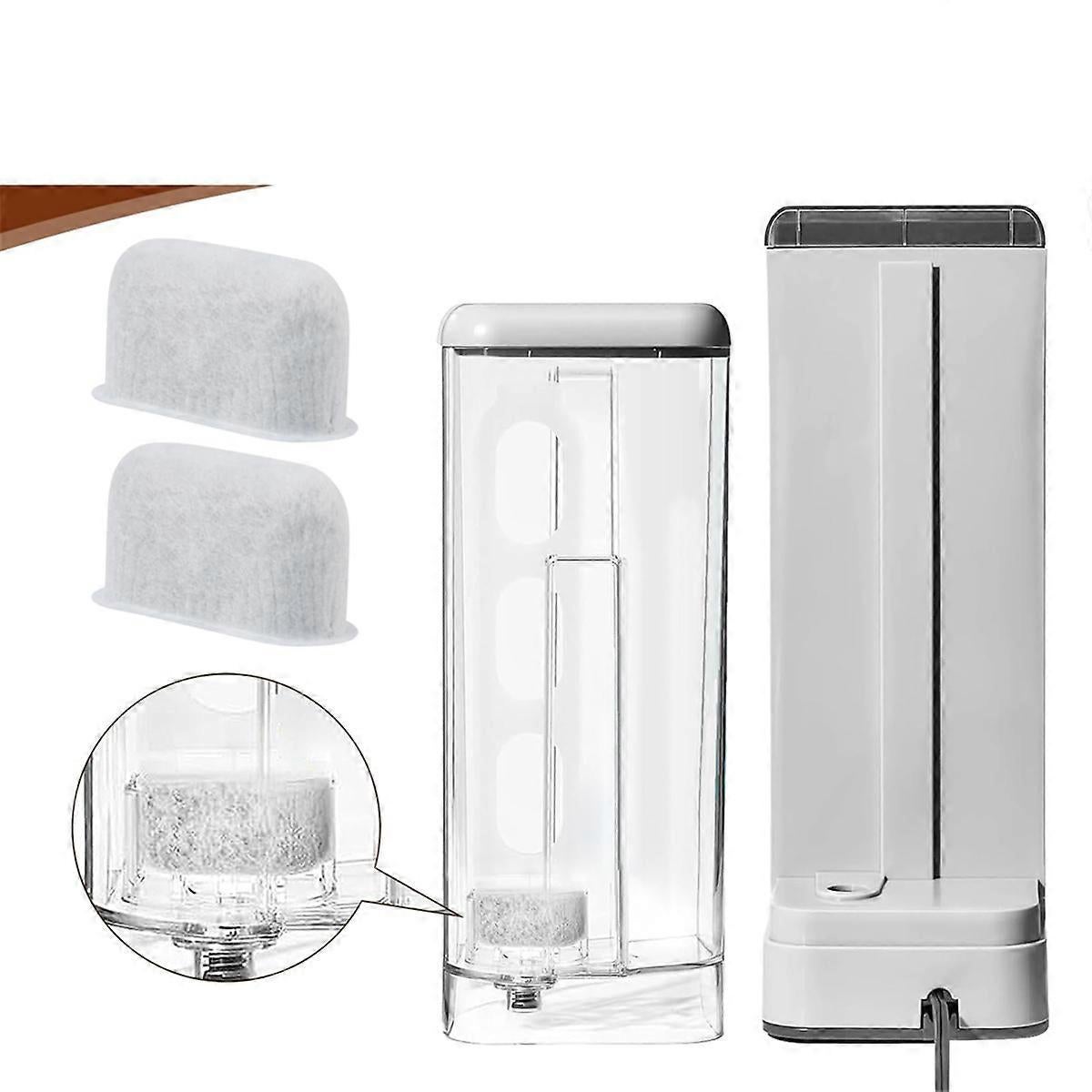 8Pcs Charcoal Water Filters Replacement for Coffee Maker Purification - Image 3