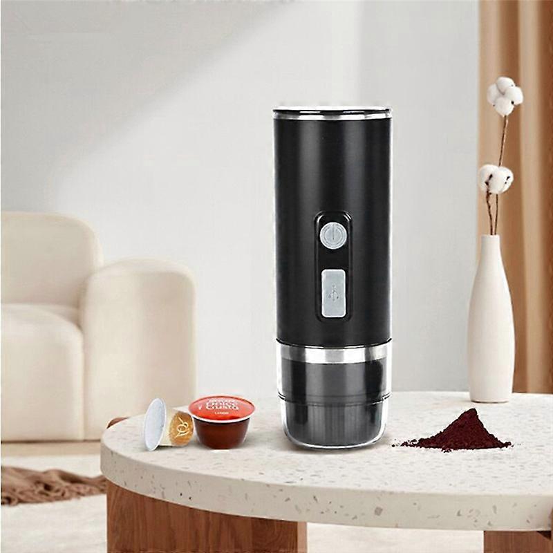 Portable Espresso Coffee Machine for Car & Home Capsule Electric Coffee Maker - Image 3