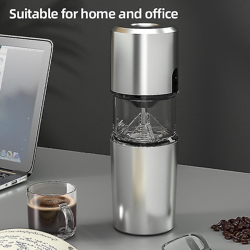 Drip Coffee Maker with Electric Coffee Bean Grinder Portable Outdoor Manual - Image 2