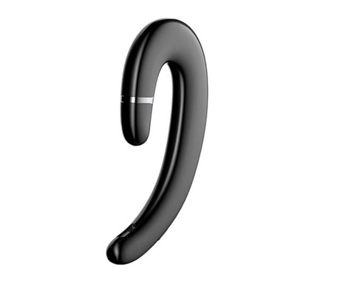 Ear Hook Wireless Headphones - Non Ear Plug - Single Ear Noise Cancelling Headset with Mic - Image 1