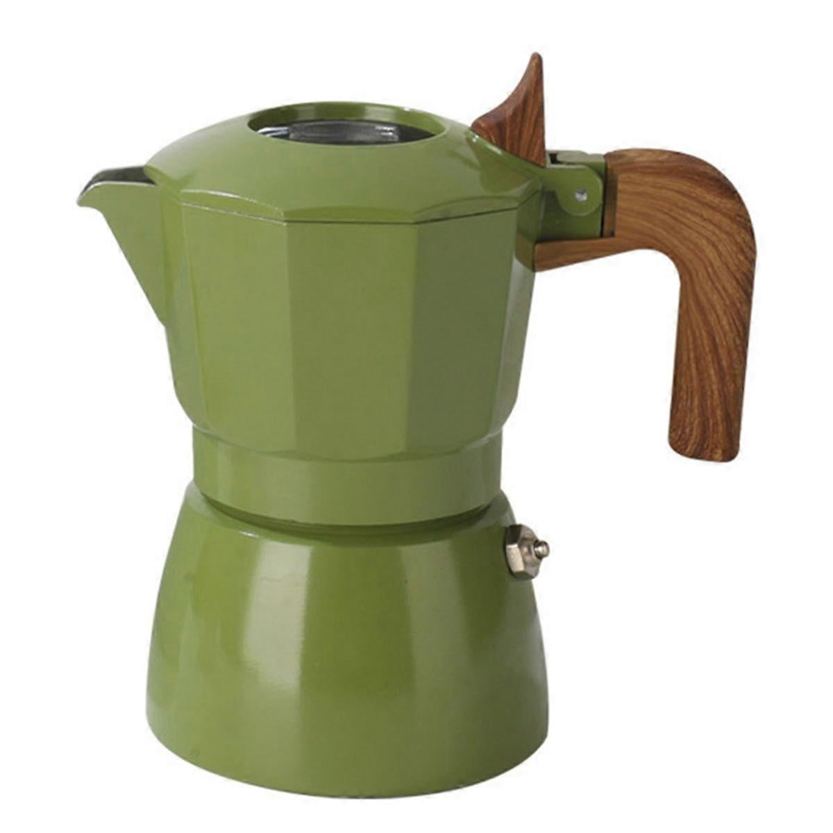 Classic Italian Moka Pot Stovetop Espresso Coffee Maker Mocha Pot Old Style - Image 1