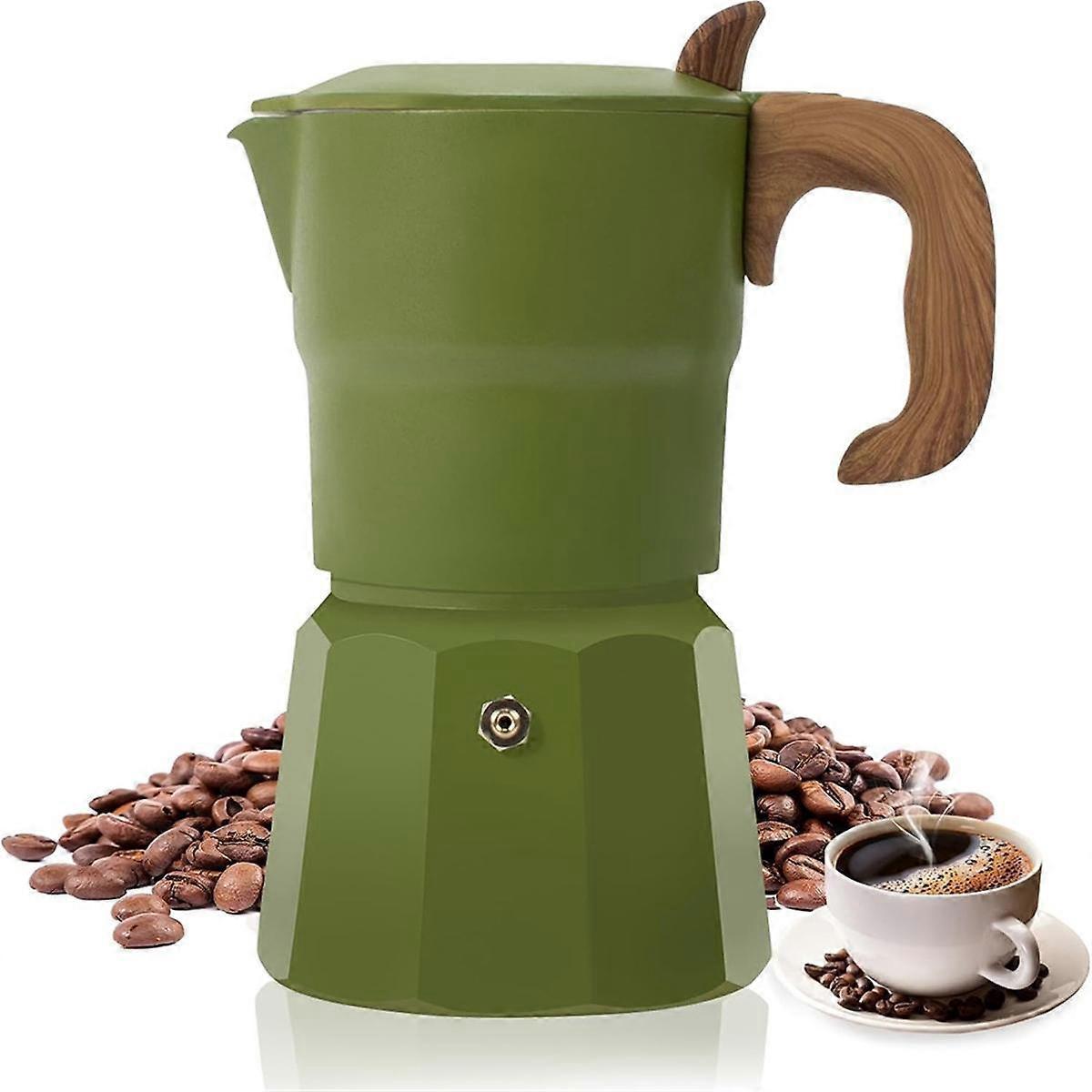 Classic Italian Moka Pot Stovetop Espresso Coffee Maker Mocha Pot Old Style - Image 4
