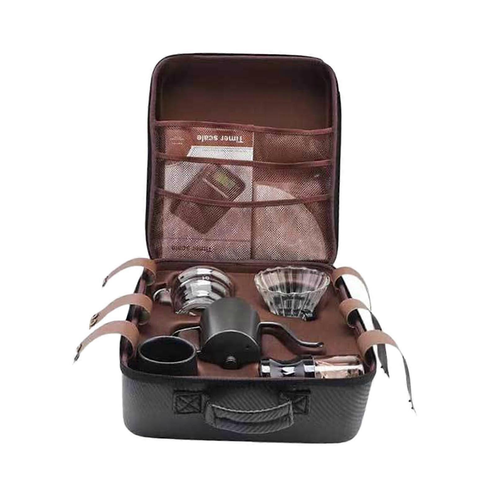 Pour Over Coffee Maker Set Manual Coffee Brewing Kit for Outdoor Kitchen - Image 1