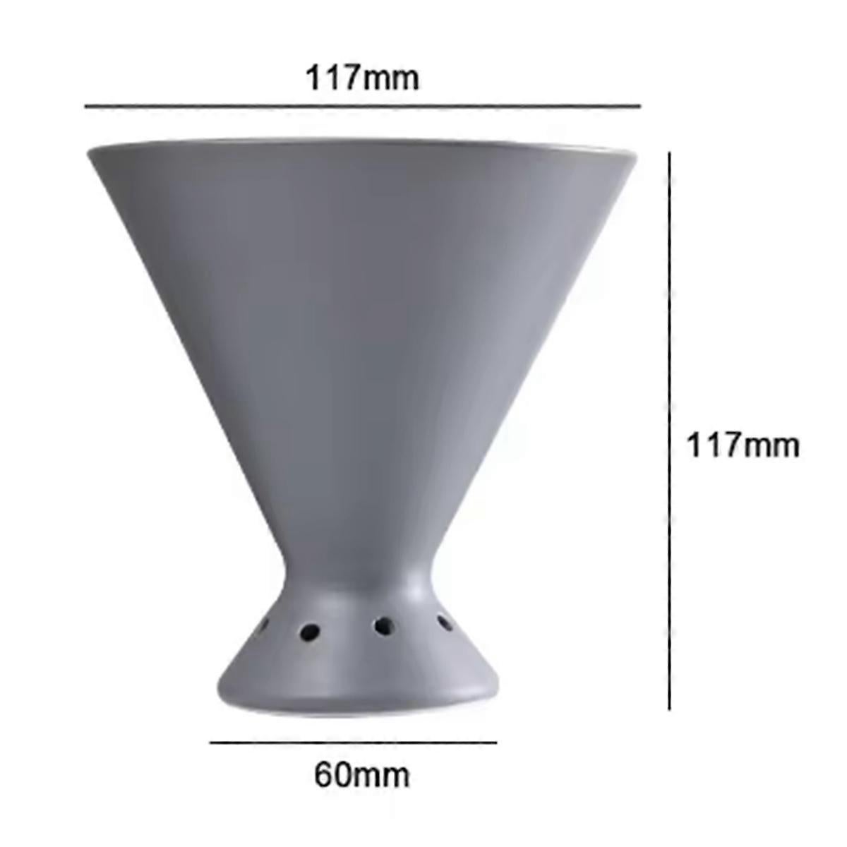 650ml Ceramic Pour Over Coffee Maker Household Drip Filter Pot Set - Image 3