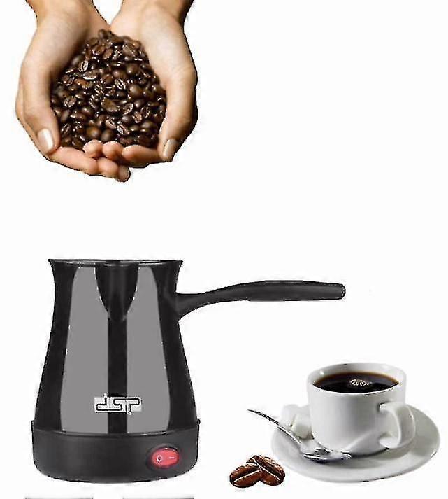 Electric Turkish Coffee Pot Stainless Steel Coffee Maker Machine - Image 1