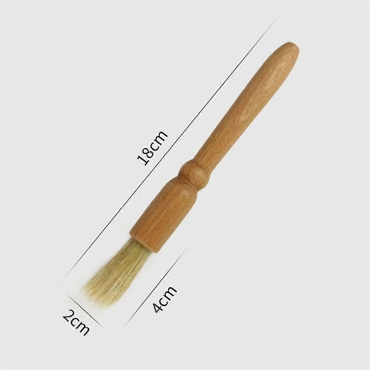 Coffee Grinder Brush Bamboo Handle Cleaning Brush Tool for Coffee Maker - Image 3