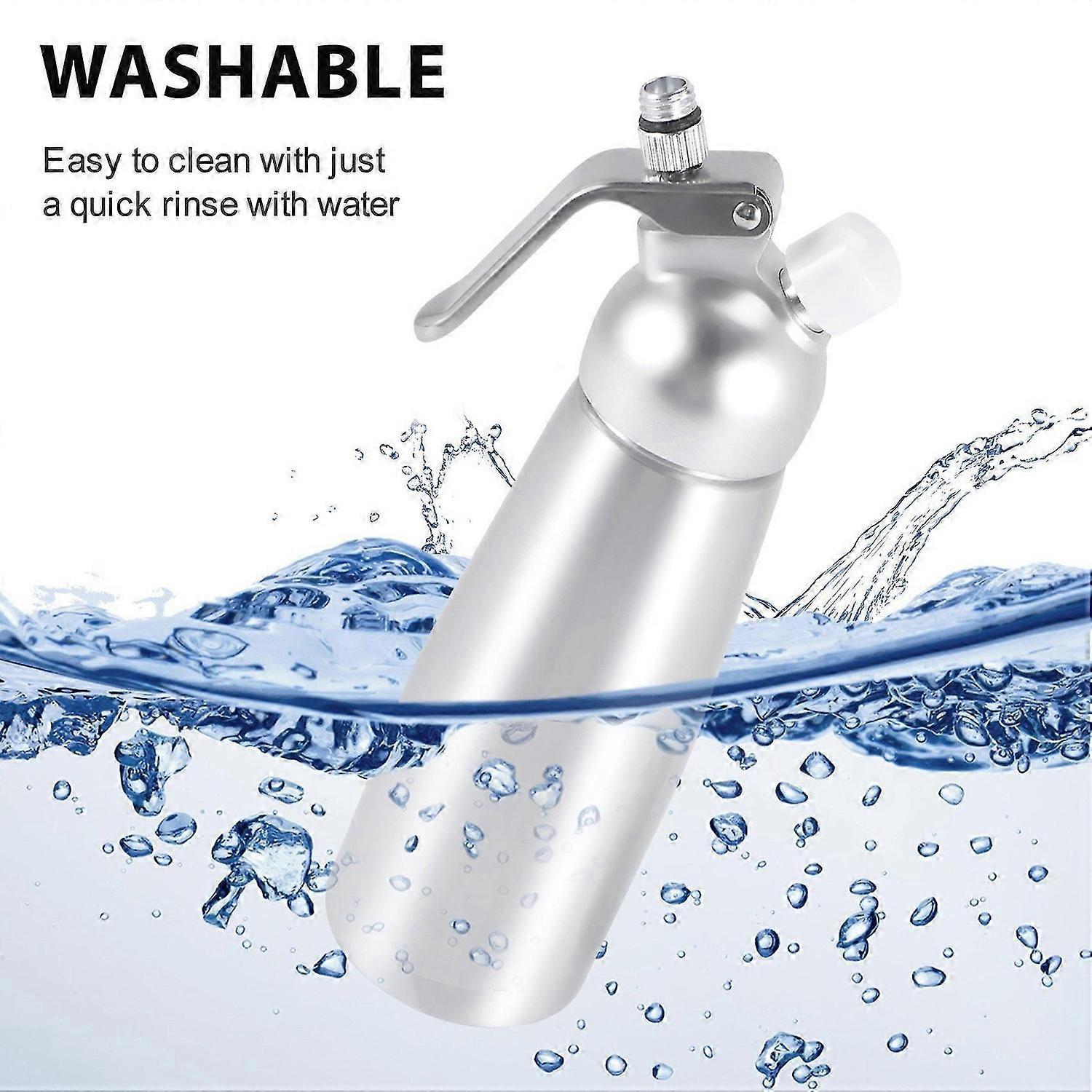 500ml Stainless Steel Whipped Cream Dispenser Professional Cream Canister - Image 5