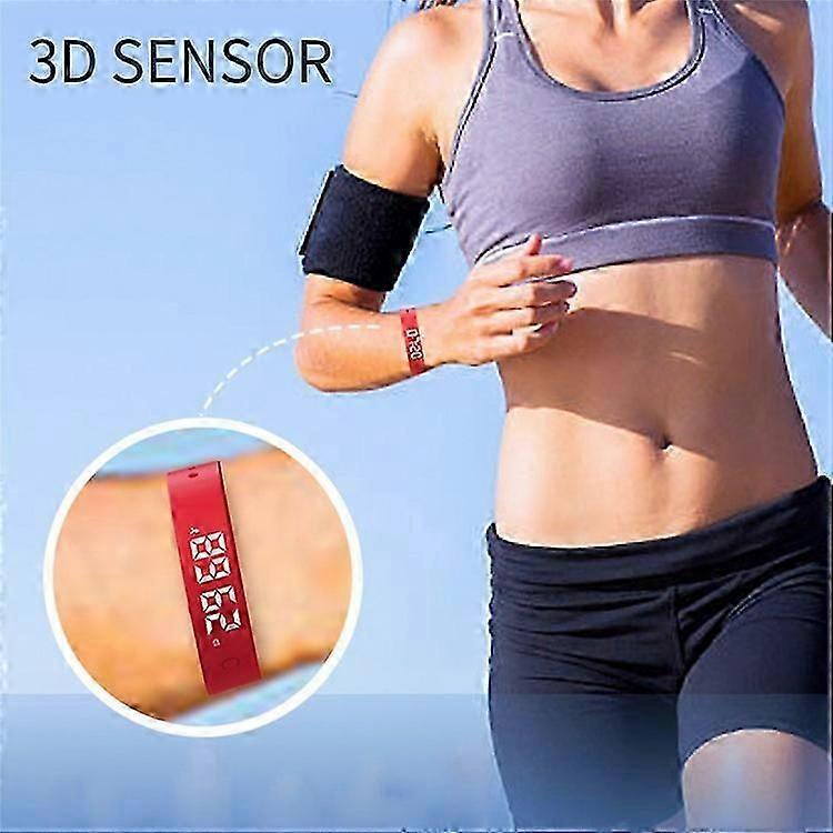 W5SV Smart Bracelet with Vibration Alarm Sleep Tracker Digital Display Fitness Watch - Image 4
