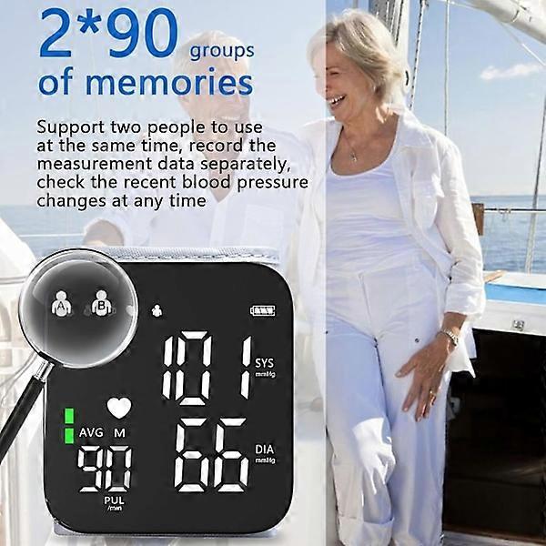 Rechargeable Wrist Device with Large LED Screen and Memory Function - Image 2