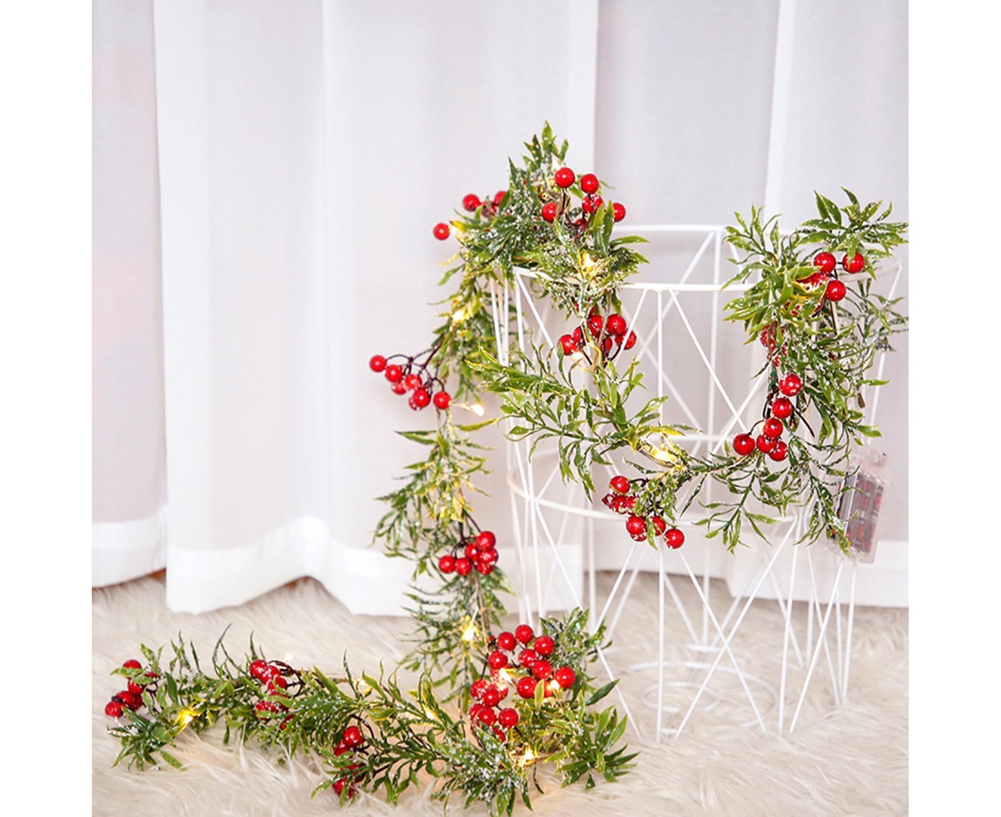 Xmas String Light Garden Decoration-Red - Image 3