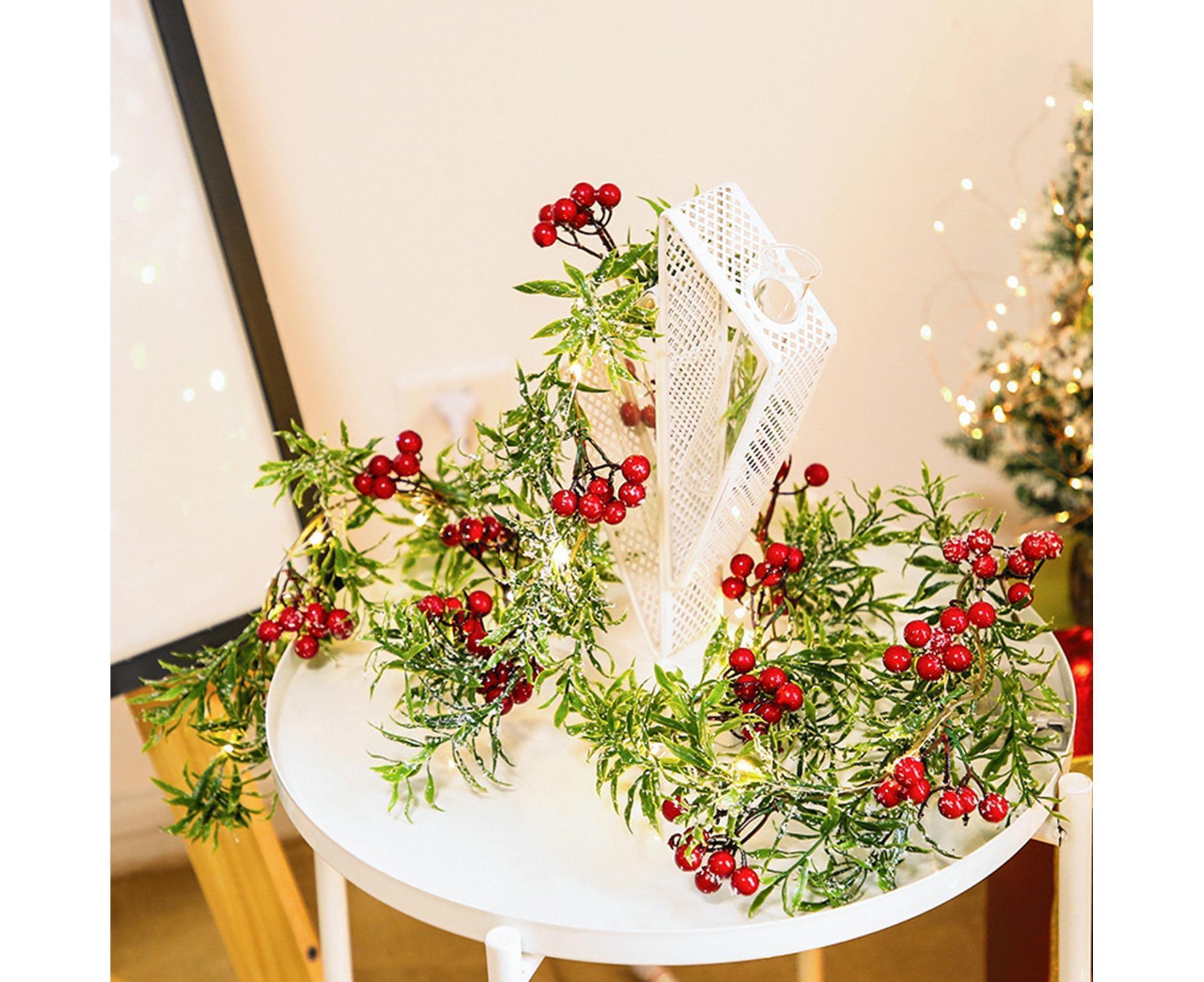 Xmas String Light Garden Decoration-Red - Image 4