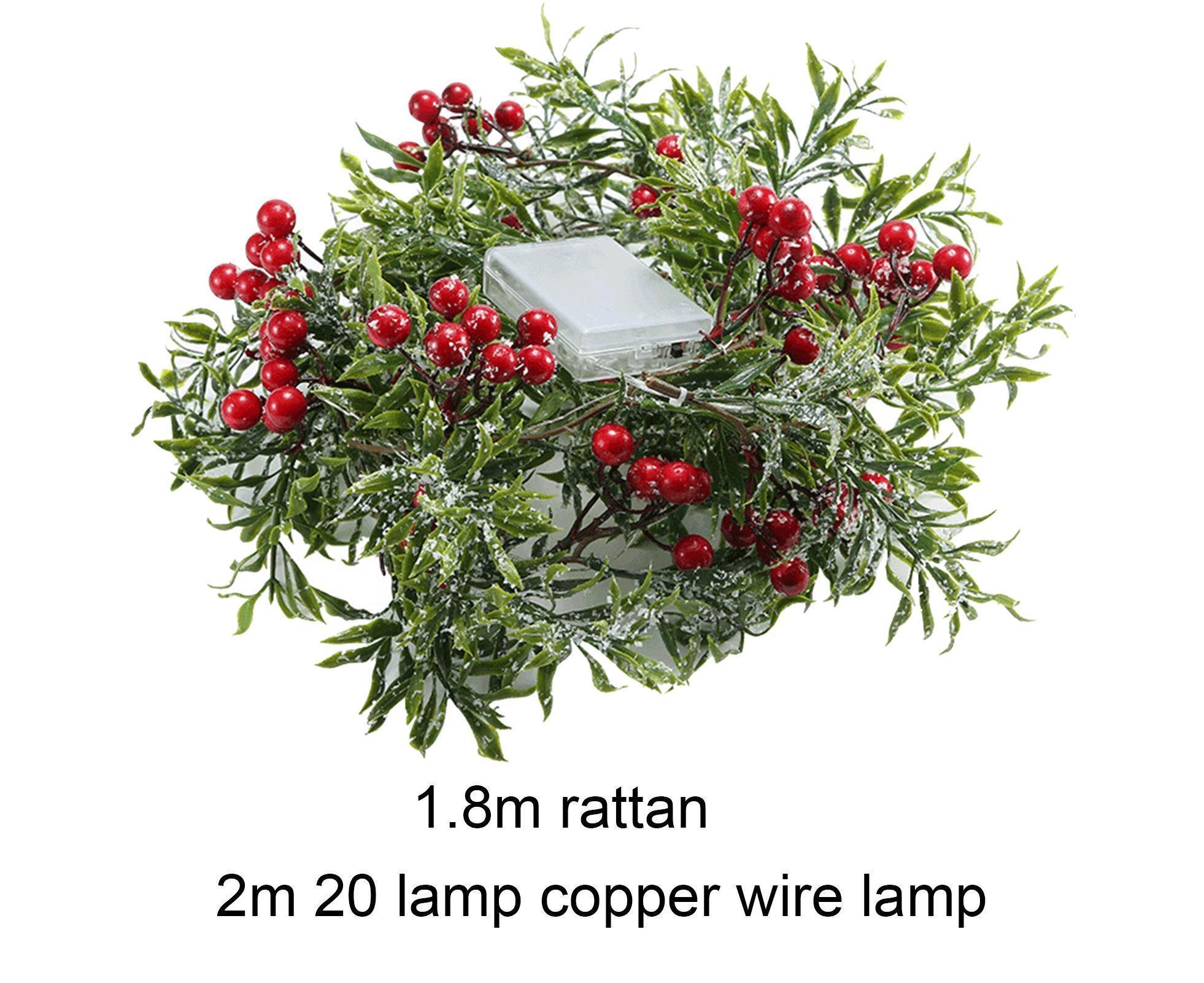 Xmas String Light Garden Decoration-Red - Image 6