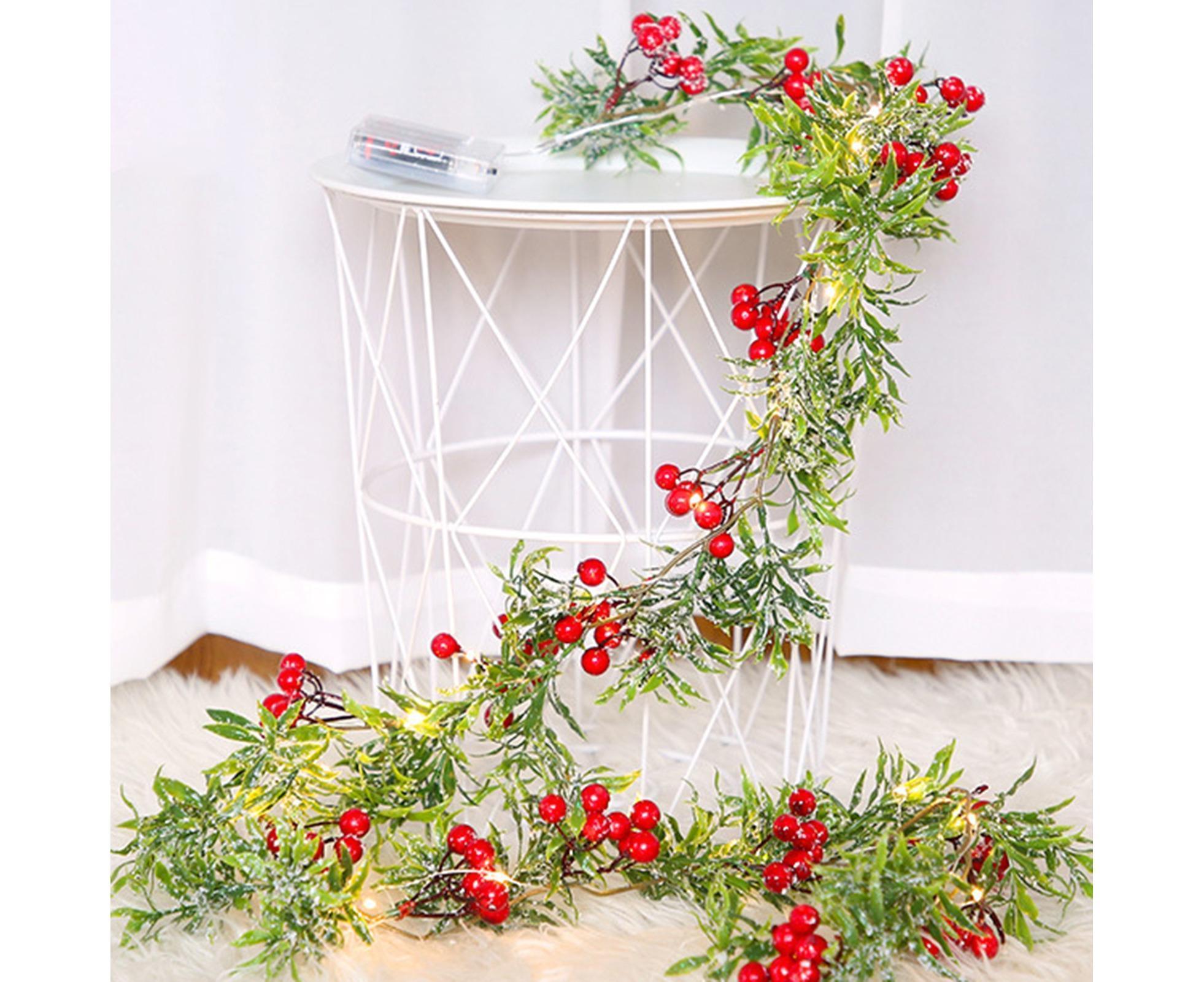 Xmas String Light Garden Decoration-Red - Image 8