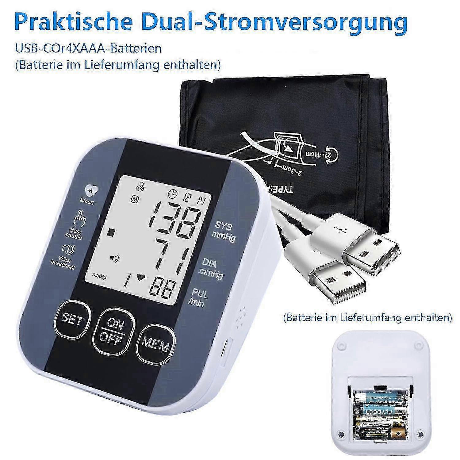 Upper Arm Digital Device with Large Cuff for Home Use - Image 2