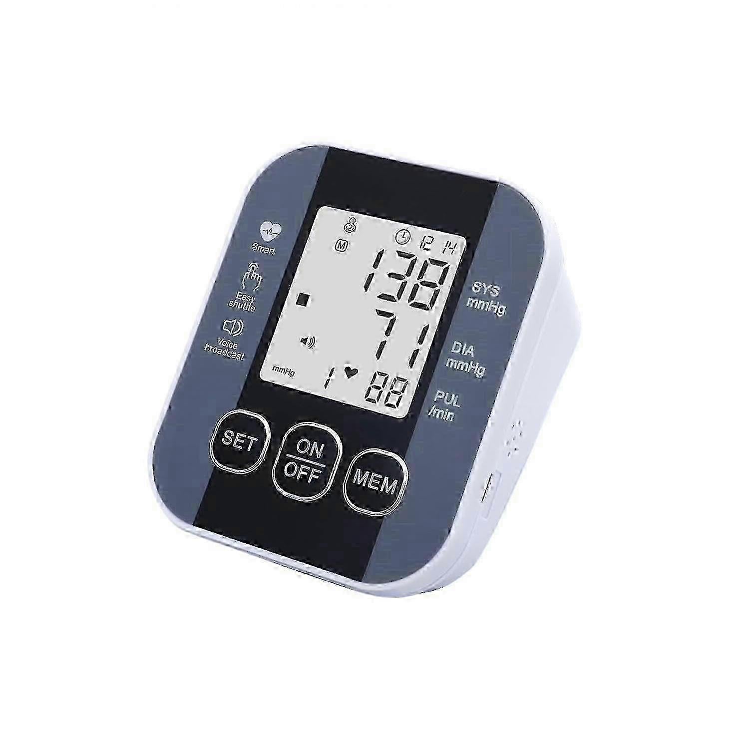 Upper Arm Digital Device with Large Cuff for Home Use - Image 4