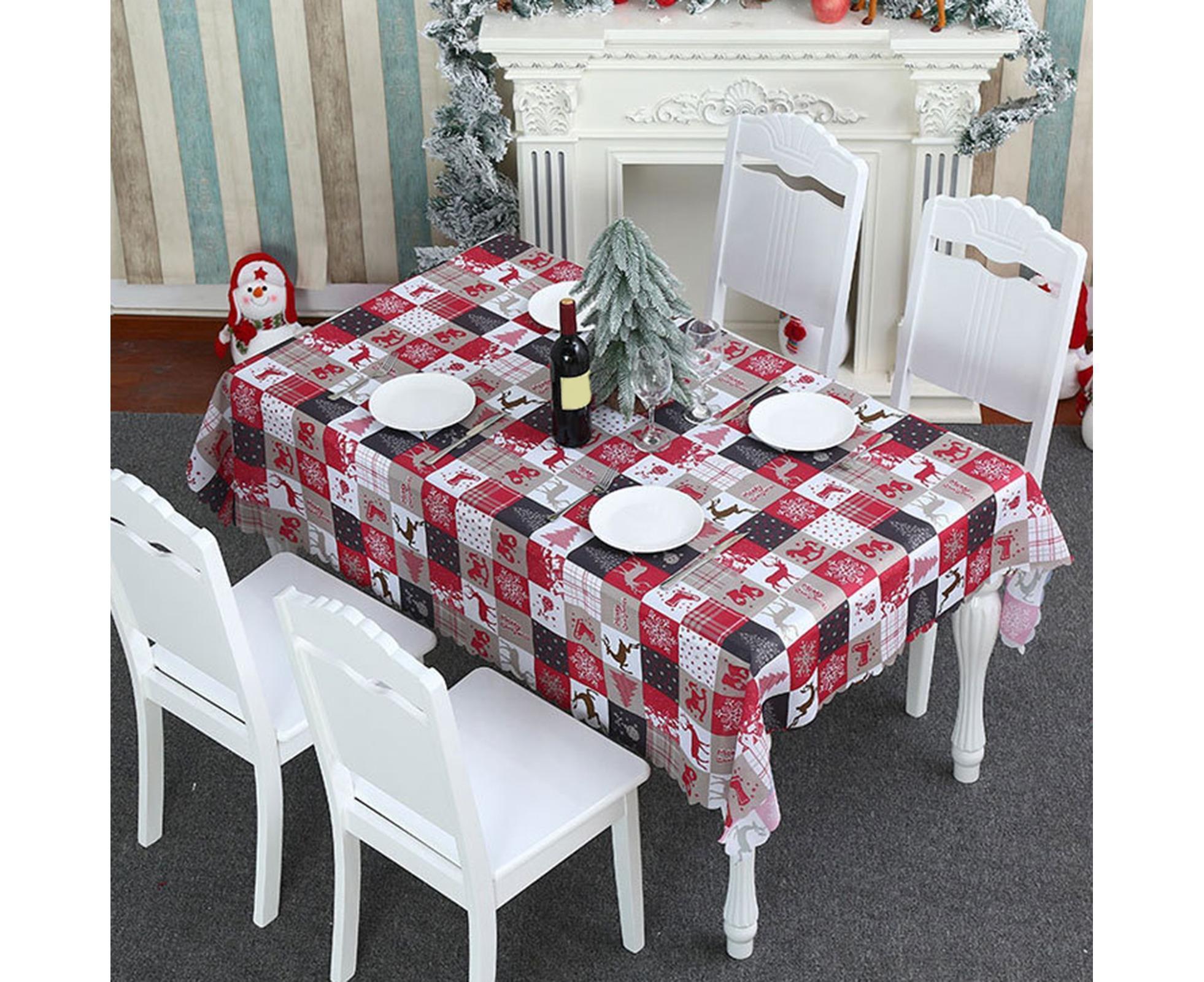 2.2m Christmas Tablecloth Kitchen Supplies-C - Image 3