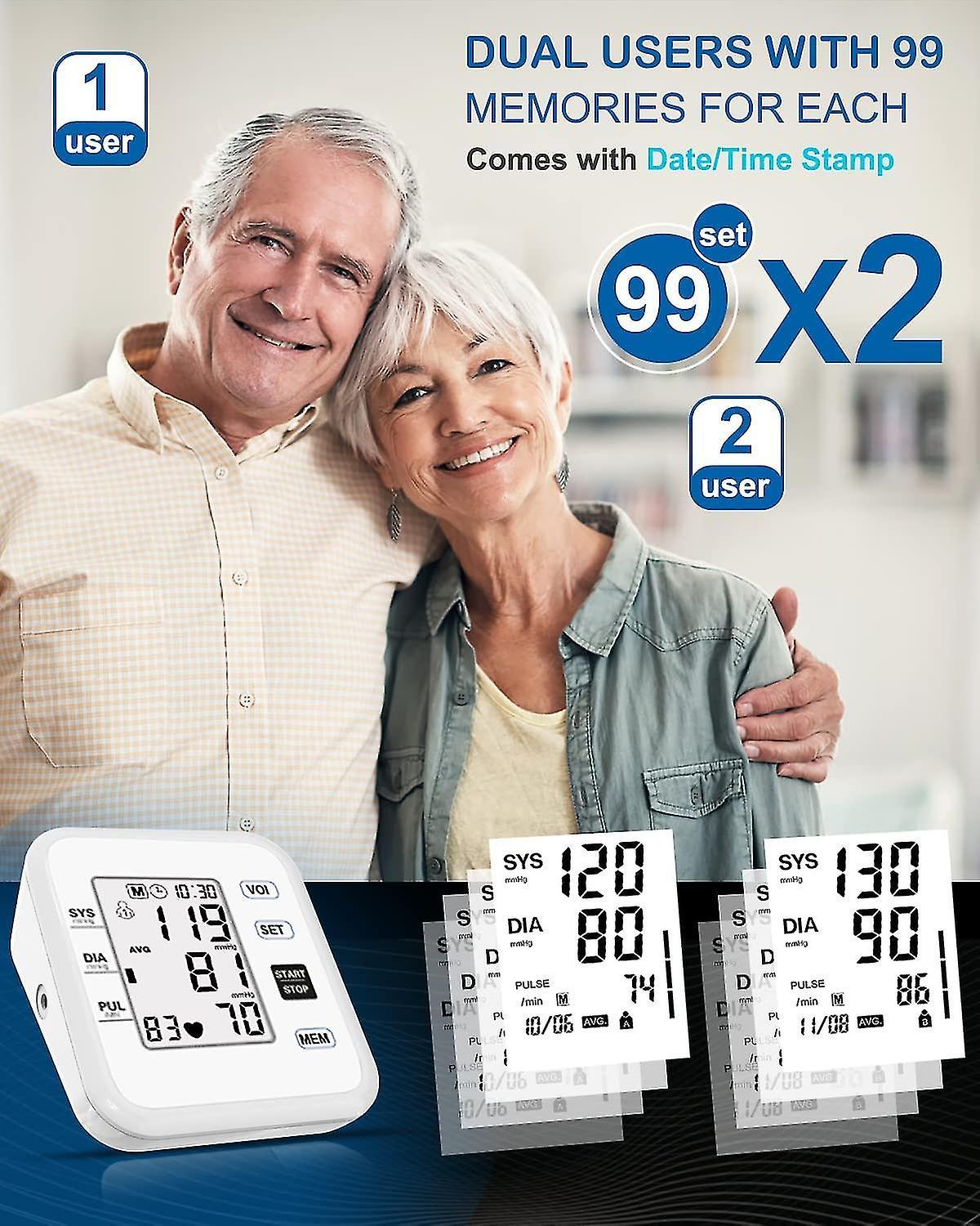 Upper Arm Digital Device with Large LCD Display Automatic Operation - Image 3