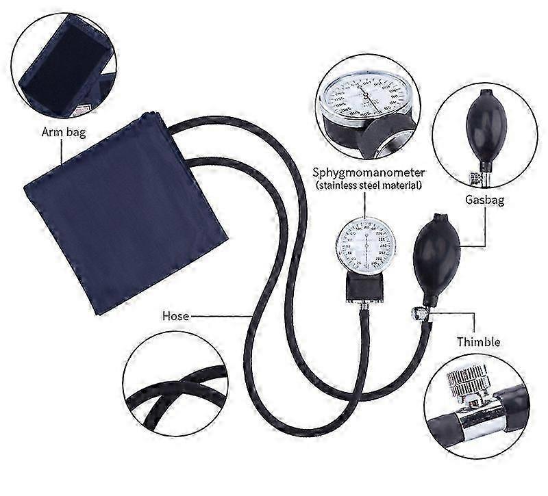 Manual Desktop Monitoring Device Mercury-Free Classic Design - Image 5