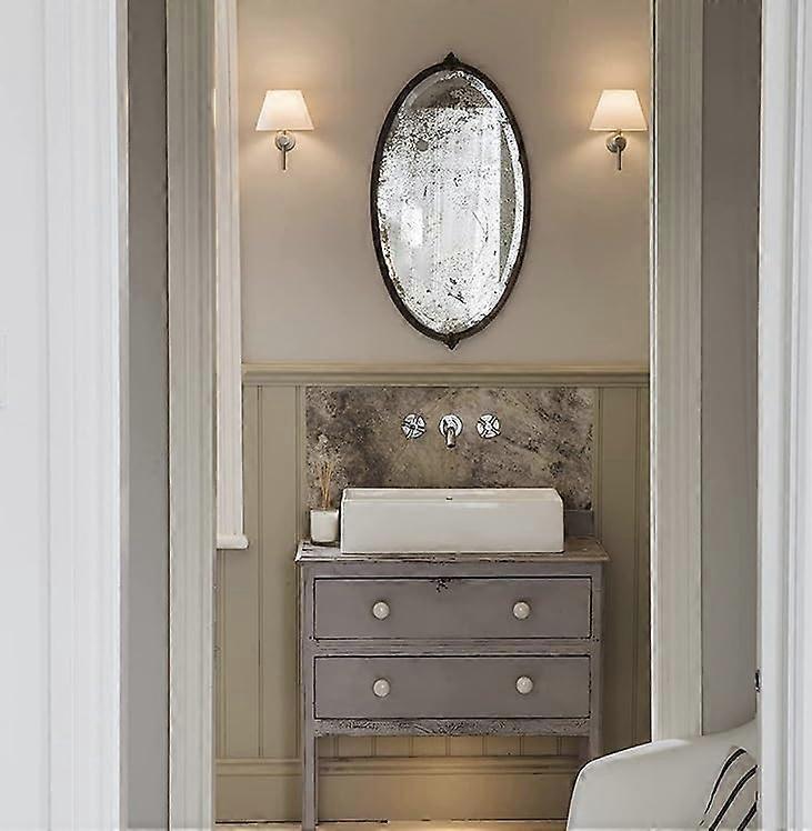 Battery Operated Wall Sconces Set of 2, USB Rechargeable Wireless Lamps, Remote, Linen Shade - Image 2