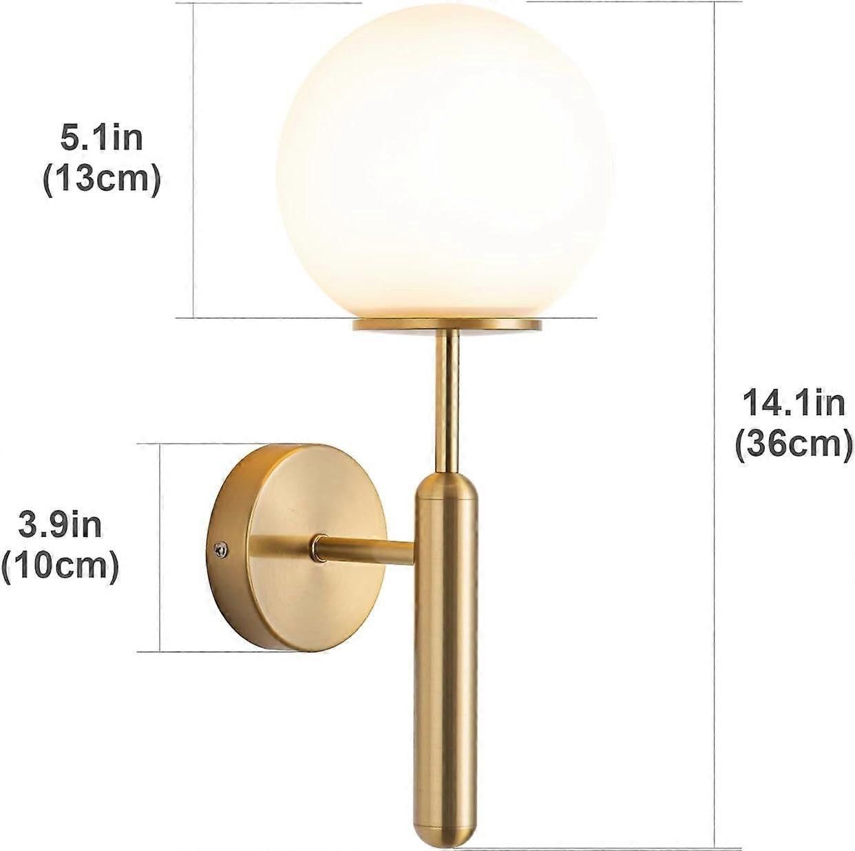 Battery Operated Wall Sconce Set of 2, Wireless Remote Dimmable LED, Gold Fabric Shade - Image 3
