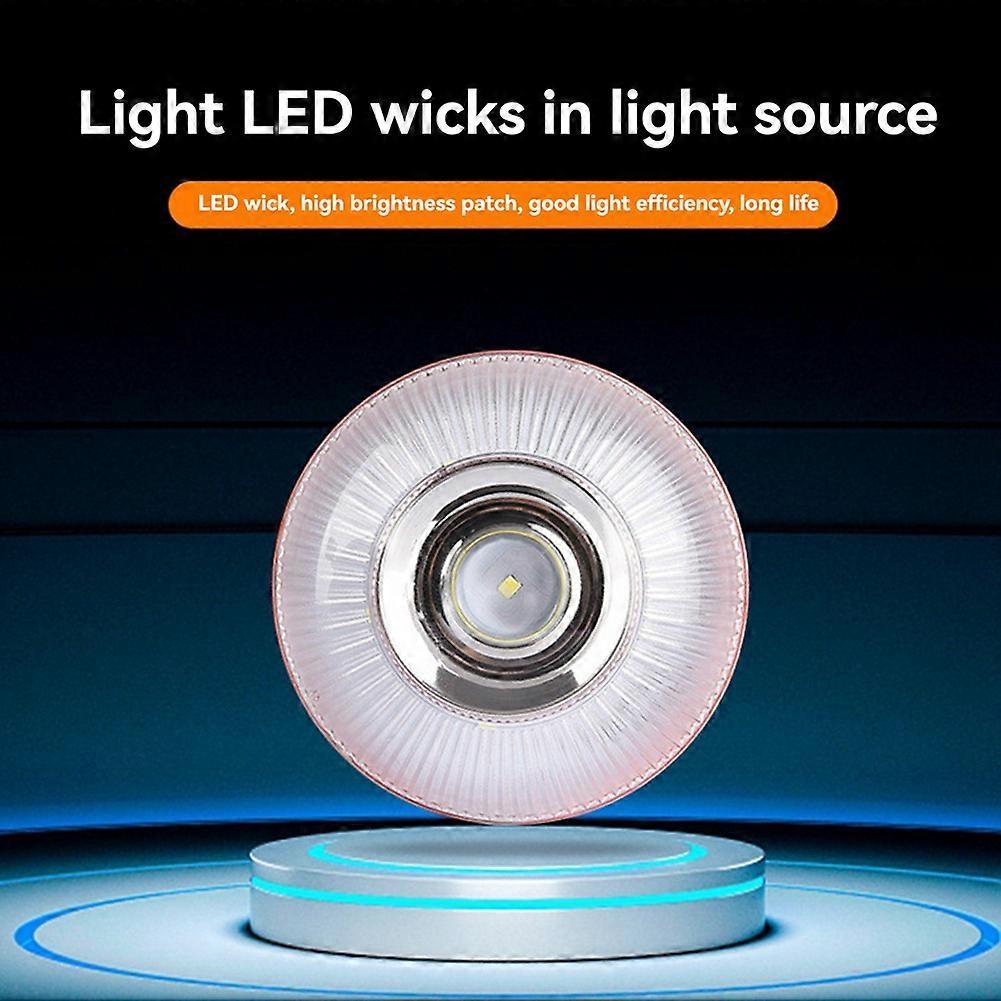 V16 Emergency LED Warning Lights 5PCS, White & Yellow Beacon Traffic Light - Image 2