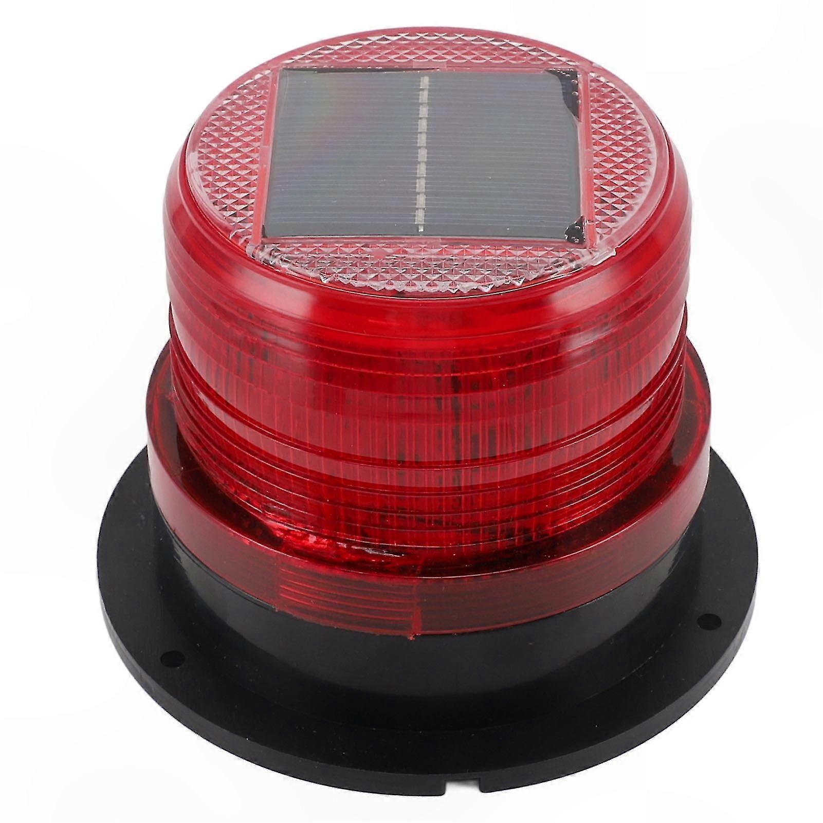 Red LED Emergency Strobe Light with Base, Waterproof Vehicle Warning Light - Image 2