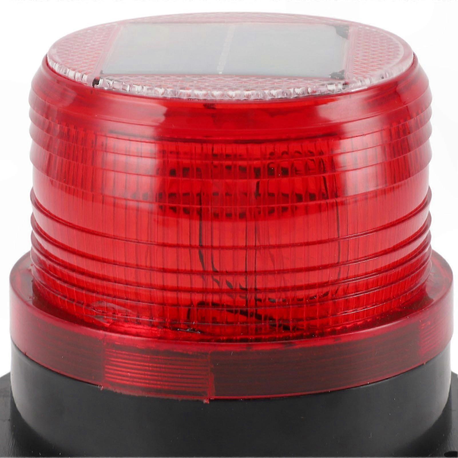 Red LED Emergency Strobe Light with Base, Waterproof Vehicle Warning Light - Image 5