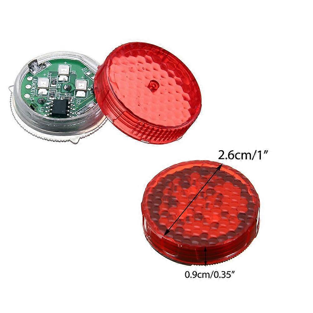 Wireless Red Warning Light 2PCS, Induction High Brightness Vehicle Light - Image 3