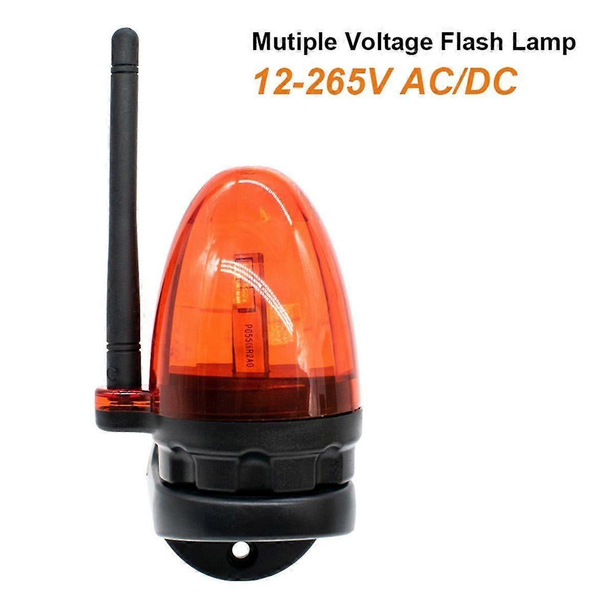 Outdoor LED Strobe Alarm Light 12V-265V, Wall Mount Emergency Warning Lamp - Image 4