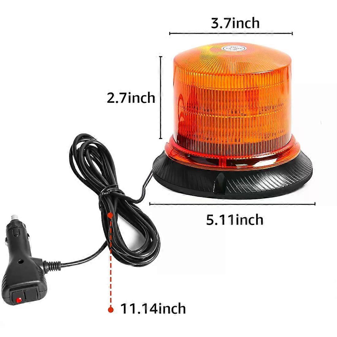Car Roof LED Strobe Light 12-30V, Emergency Beacon for Truck Bus - Image 5