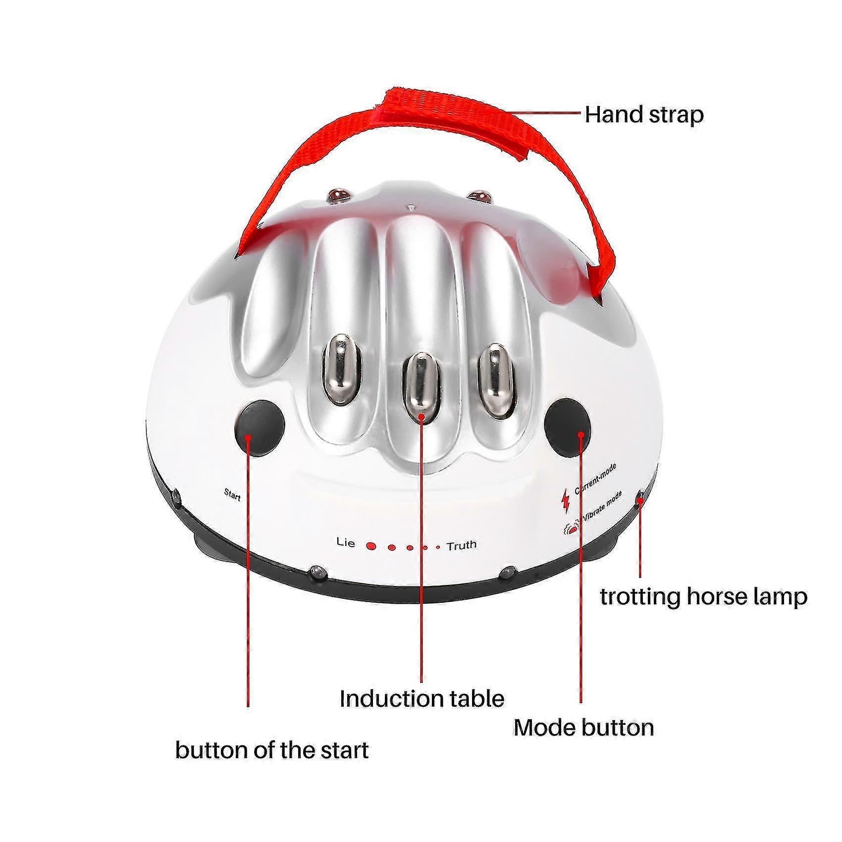Polygraph Lie Detector Party Game Device, Adjustable Funny Adult Toy - Image 4