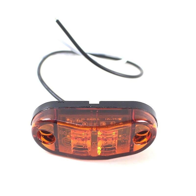 LED Side Marker Lights 1PC, 12V/24V Trailer Truck Warning Tail Lamp - Image 5
