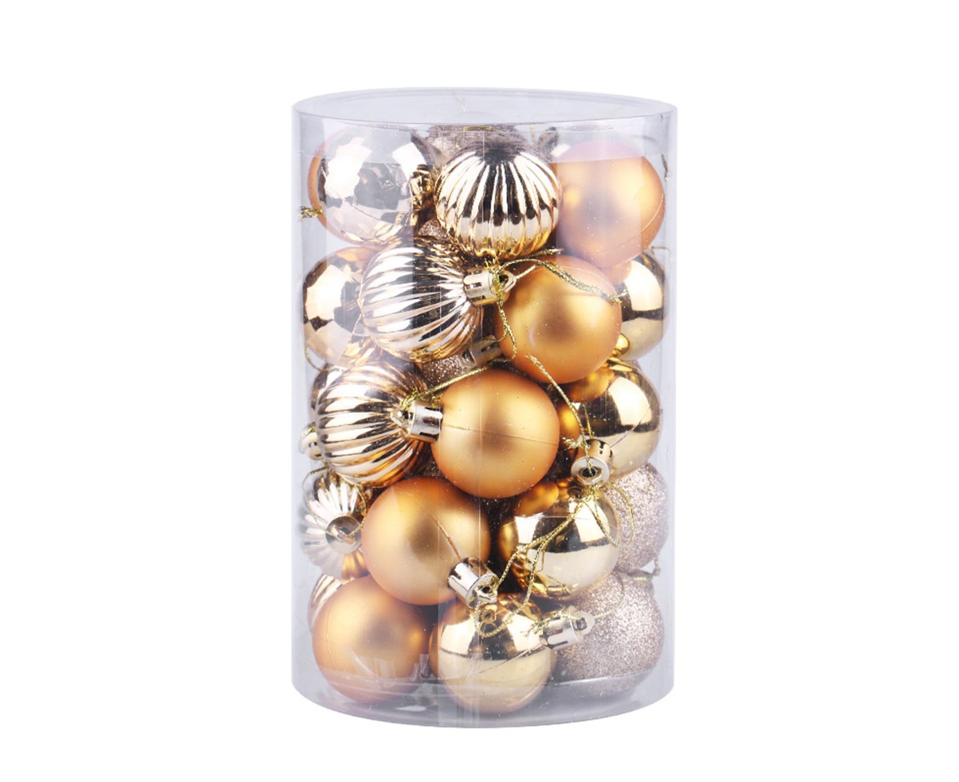 34Pcs Shatterproof Ball for Home-Golden - Image 1